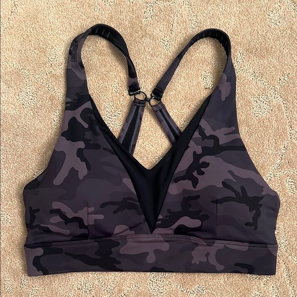 ZYIA Other - ZYIA Forest Camo Adjustable Mesh Sports Bra, Large